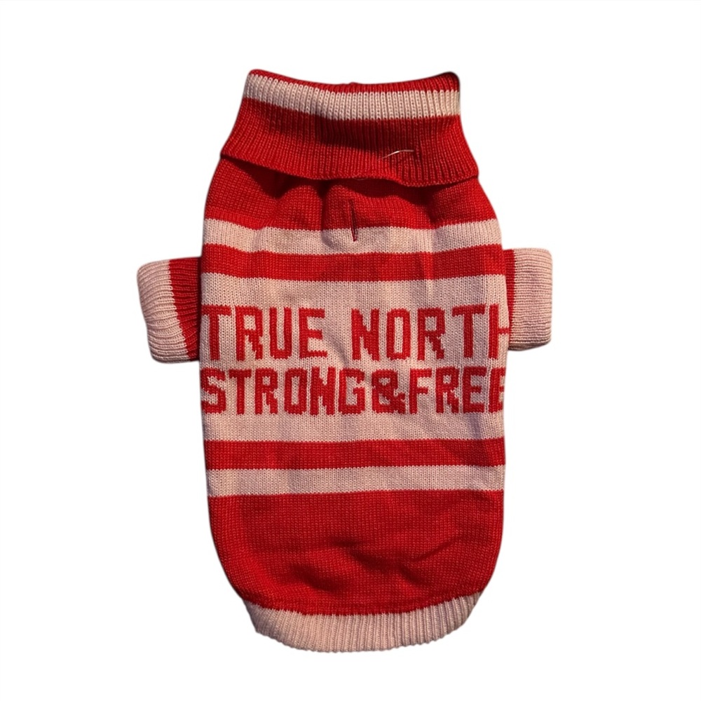 Hudson’s Bay Company True North Strong And Free Pet Sweater